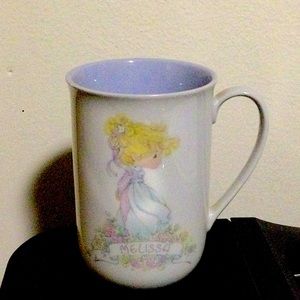 1990 Precious Moments collection “Melissa” Ceramic home kitchen